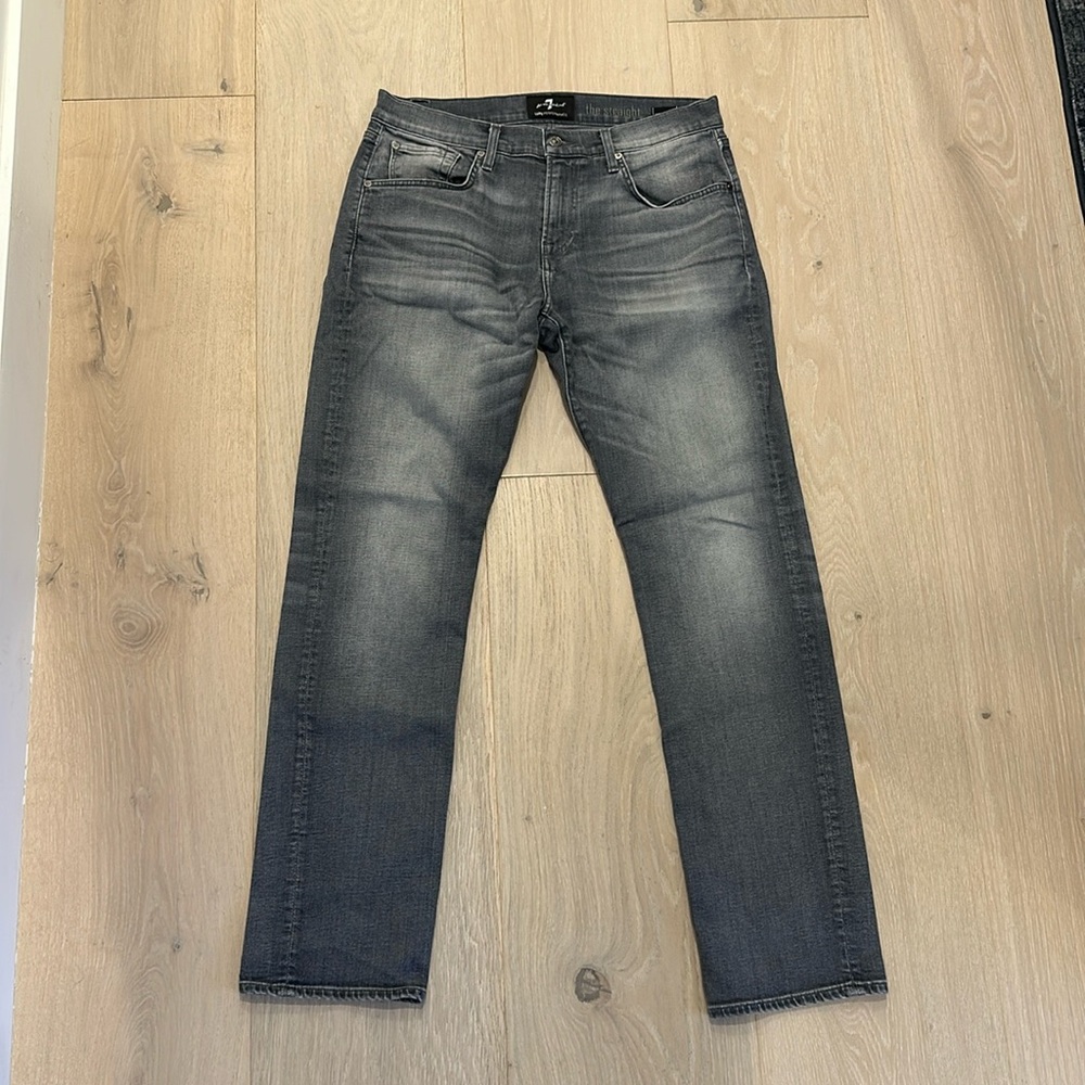 7 for all Mankind The Straight Men's Jeans 33